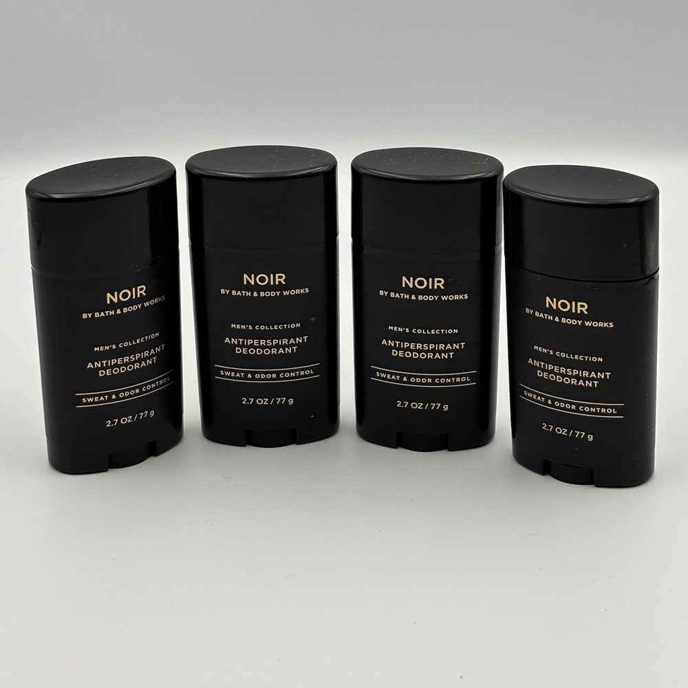 4 Bath & Body Works Noir Men's Collection Antiperspirant‎ Deodorants